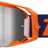 100% ARmatic Goggles - Neon Orange Mirror Silver Flash Lens