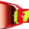 100% ARmatic Goggles - Red Mirror Red Lens