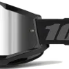 100% Strata 2 Goggles - Black/Mirror
