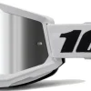 100% Strata 2 Goggles - White/Mirror