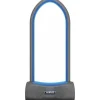 Abus 770A SmartX Bike U-Lock - 4.2 x 11.8", Keyless, Gray/Blue, Includes USH Bracket