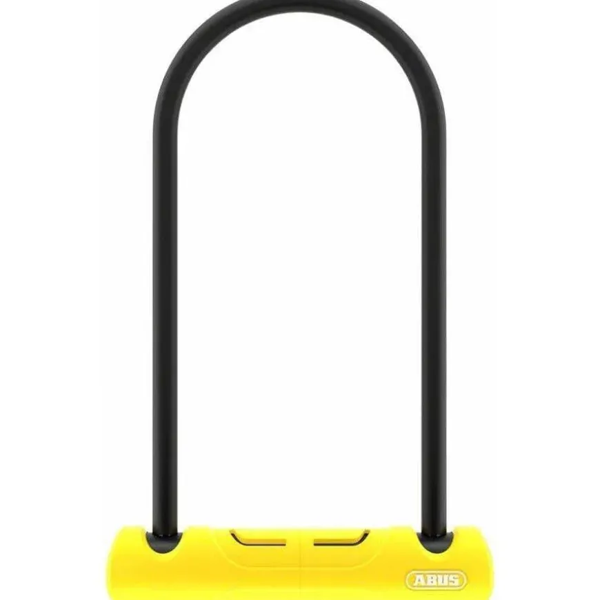 Abus ABUS 402 U-Lock - 4.3x9", Keyed, Black, Includes bracket