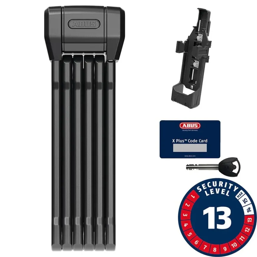 Abus Bordo 6200K/90 SH BK Folding Lock