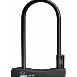Abus Buffo Bike U-Lock - 4 x 9", Keyed, Black, Includes bracket