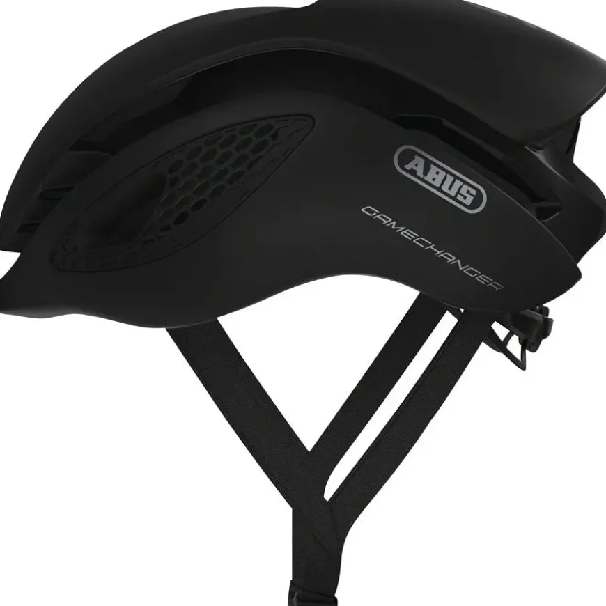 Abus Gamechanger Road Bike Helmet - Black