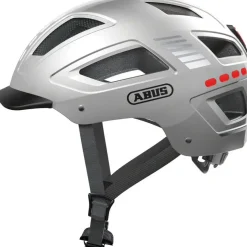 Abus Hyban 2.0 LED Road Bike Helmet - Gray
