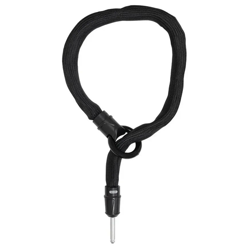 Abus Ivy 8KS/100 Adaptor Chain - 3.3/100cm 8mm Links Black