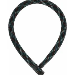 Abus IvyTex 7210 Chain Lock - 85cm, Keyed, Gray