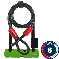 Abus 410K/150HB140 SH Ultra Mini + U-Lock - Green
