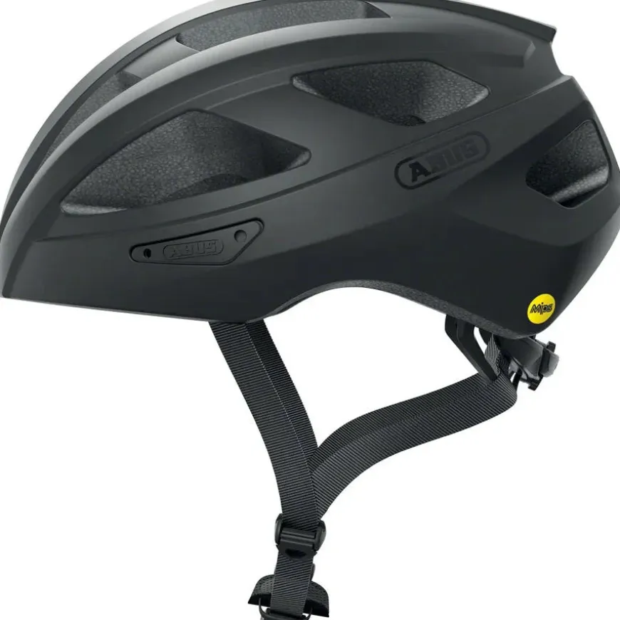 Abus Macator MIPS Road Bike Helmet - Velvet Black