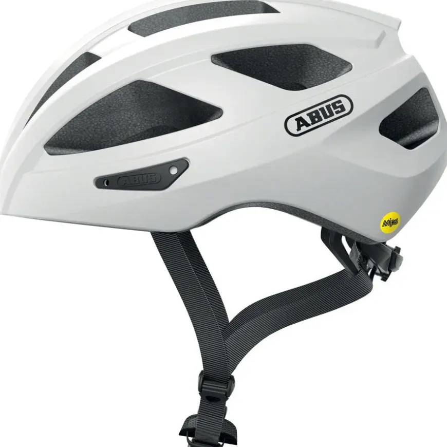 Abus Macator MIPS Road Bike Helmet - White