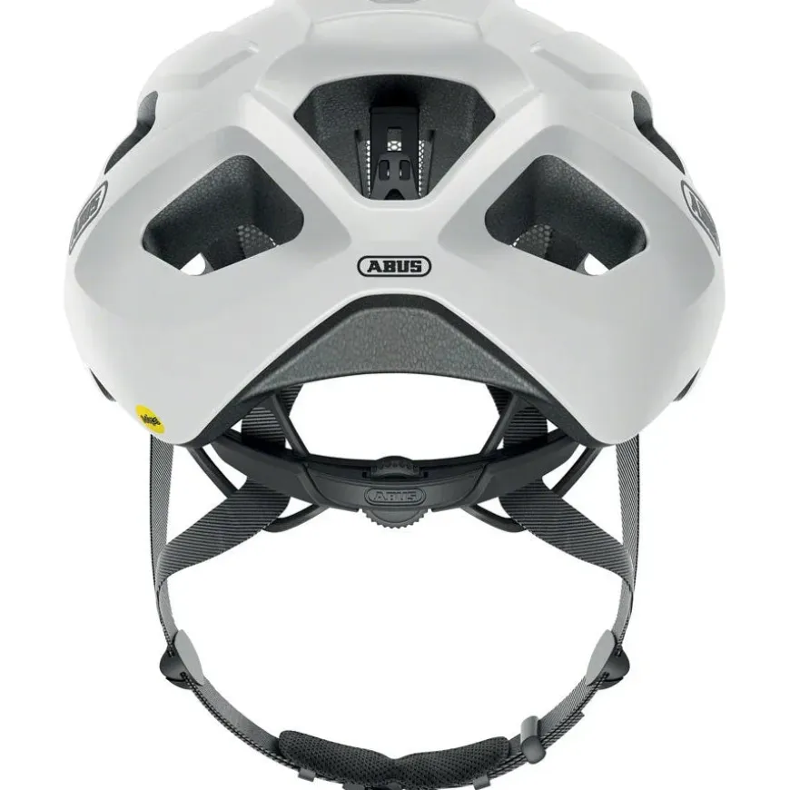 Abus Macator MIPS Road Bike Helmet - White