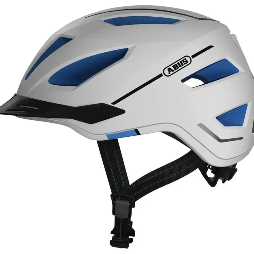 Abus Pedelec 2.0 Road Bike Helmet - White/Blue