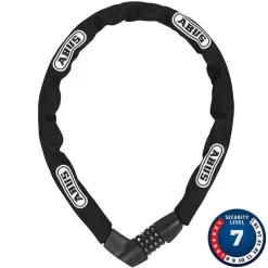 Abus Tresor 1385 Chain Lock Combo 7mm 85cm 2.8 Black