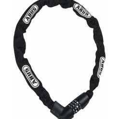 Abus Tresor 1385 Combination Bike Chain Lock: 110 x 7cm Black