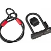 Abus Ultra 410 Bike U-Lock - 3.9 x 5.5", Keyed, Black, Includes Cobra cable