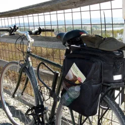 Banjo Brothers Expanding Rack Top Pannier Bag - Black