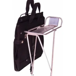 Banjo Brothers Minnehaha Canvas Grocery Pannier: Black Each