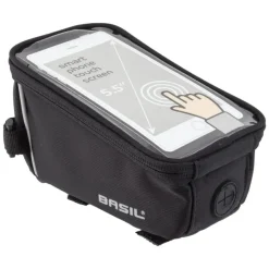 Basil Sport Top Tube Bag 1L Black