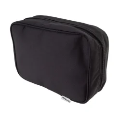 Bikase Charger Handle Bar Bag Velcro straps 9x6x3.5` 189 c.i. Black