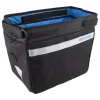 Bikase Grocery Pannier Velcro Straps 14x6x10` 840 c.i. (Single) Black/Blue