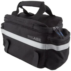Bikase KoolPAK Rack & Handle Bar Bag Velcro Straps 13x5x7` 250 c.i. Black