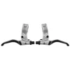 Black Ops Bent Levers Silver/Black Pair