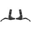 Black Ops Hinged 2-Finger Lever Black Pair 2 Finger