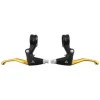 Black Ops V-Type 2-Finger Lever Gold Pair