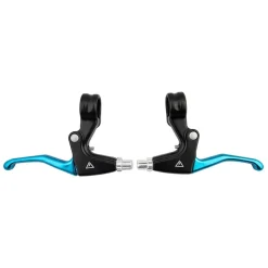 Black Ops V-Type 2-Finger Lever Blue Pair