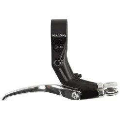 BOX Box Three Brake Lever Silver Single Short