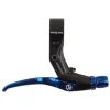 BOX Box Three Brake Lever Blue Single Short