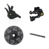 BOX Four 8-Speed Wide Single Shift eBike Groupset - Includes Wide Rear Derailleur 11-42t Cassette Single Shift Shifter 8-Speed Chain