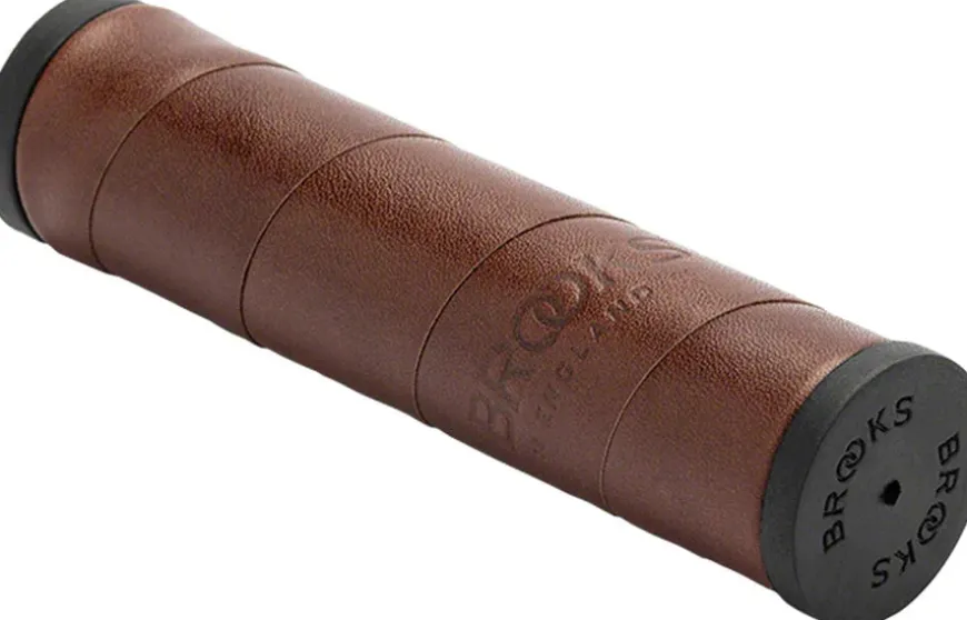 Brooks Willow Leather Grips - 130mm