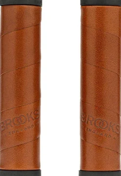 Brooks Willow Leather Grips - 130mm