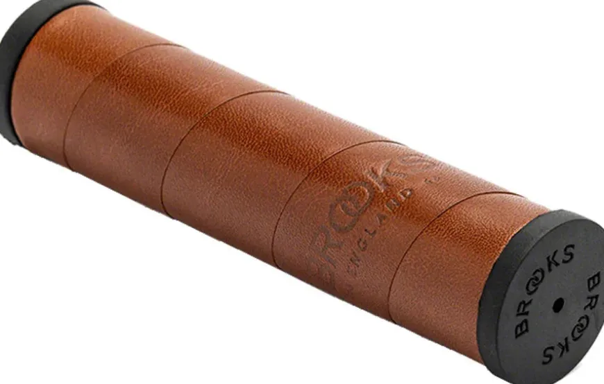Brooks Willow Leather Grips - 130mm