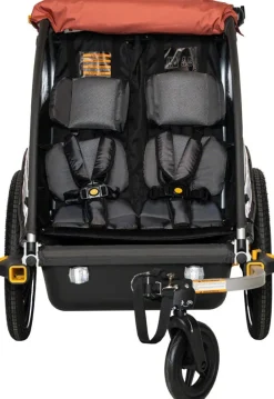 Burley Cub X Child Trailer - Double Sandstone Red
