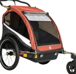 Burley Cub X Child Trailer - Double Sandstone Red