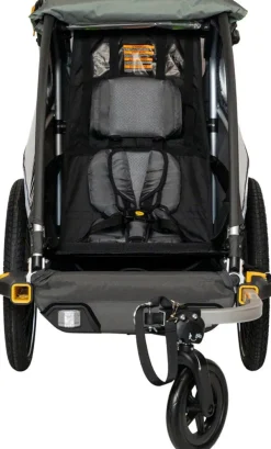 Burley DLite X Child Trailer - Single Sage Green