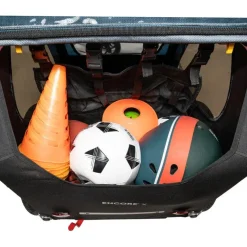 Burley Encore X Child Bike Trailer - Double, Blue