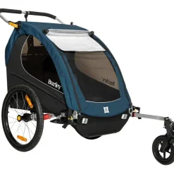 Burley Encore X Child Bike Trailer - Double, Blue