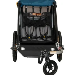 Burley Encore X Child Bike Trailer - Double, Blue
