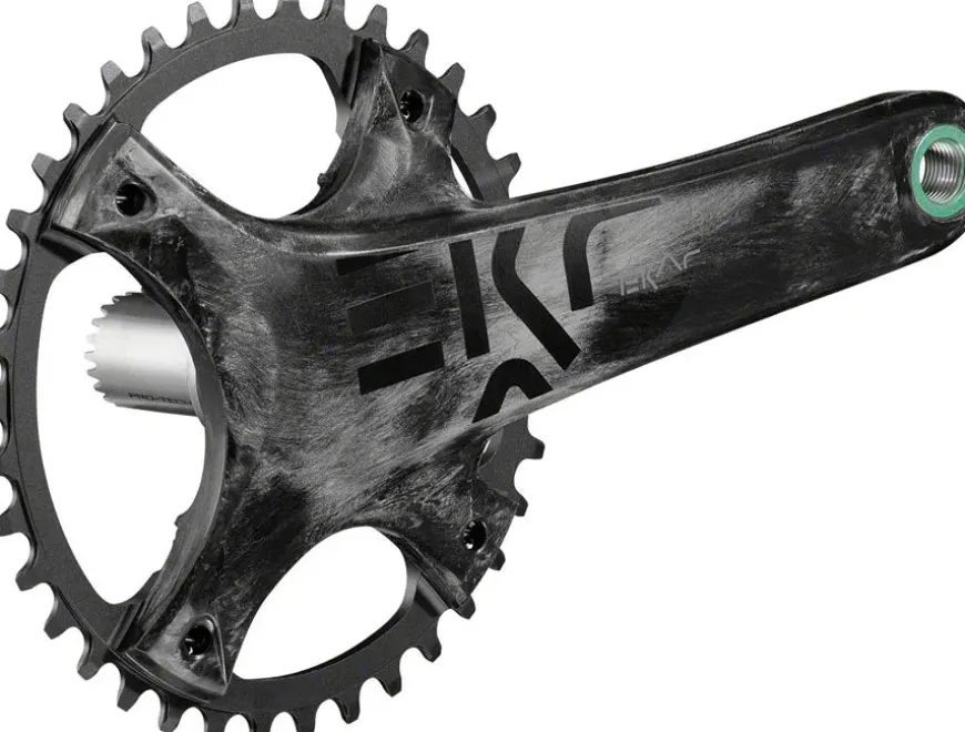 Campagnolo EKAR Crankset - 175mm 13-Speed 38t 123mm BCD Ultra-Torque Spindle Interface Carbon
