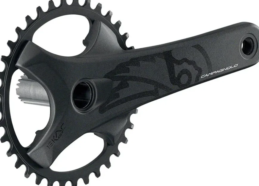 Campagnolo EKAR GT Crankset - 172.5mm 13-Speed 40t 123mm BCD Ultra-Torque Spindle Interface BLK