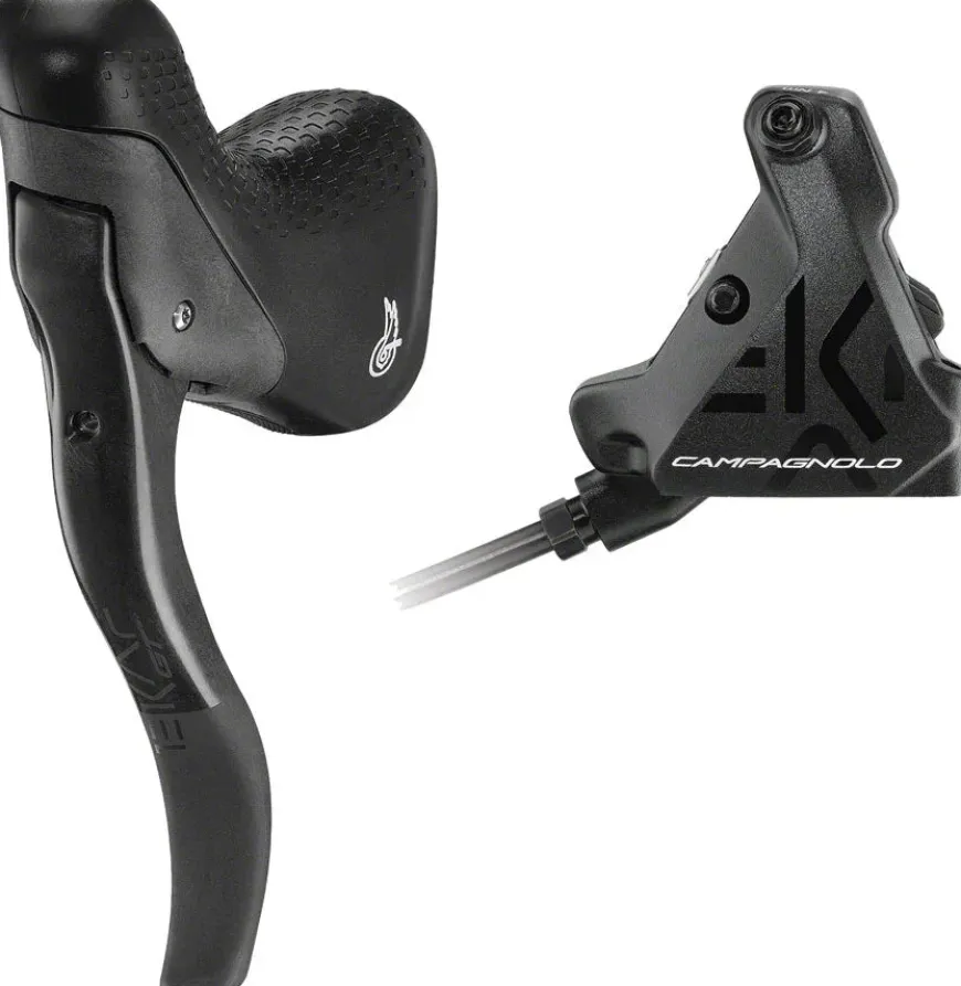 Campagnolo EKAR GT Ergopower Brake Lever Disc Brake Caliper - Left/Front For 1x 13-Speed 140mm Flat Mount Hydraulic Caliper BLK