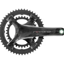 Campagnolo Record Bicycle Crankset - 175mm, 12-Speed, 52/36t, 112/146 Asymmetric BCD, Campagnolo Ultra-Torque Spindle Interface, Carbon