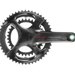 Campagnolo Super Record Bicycle Crankset - 175mm, 12-Speed, 52/36t, 112/146 Asymmetric BCD, Campagnolo Ultra-Torque Spindle Interface, Carbon