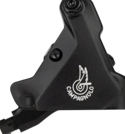 Campagnolo Super Record Ergopower Hydraulic Brake/Shift Lever Disc Caliper - Left/Front 12-Speed 140mm Flat Mount Caliper BLK