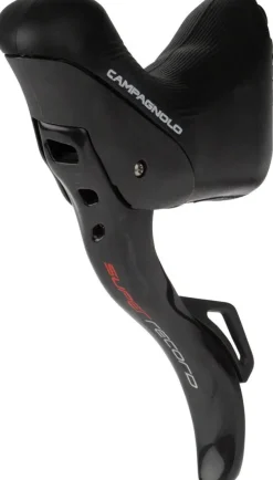 Campagnolo Super Record Ergopower EPS Hydraulic Brake/Shift Lever Disc Caliper - Left/Front 12-Speed 140mm Flat Mount Caliper BLK