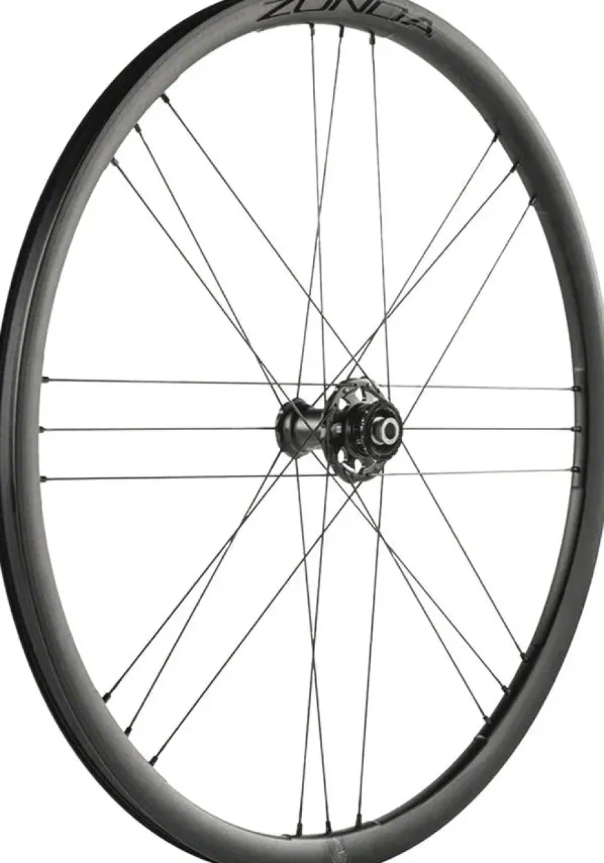 Campagnolo Zonda GT Front Wheel - 700c 12 x 100mm Center-Lock 2-Way Fit BLK